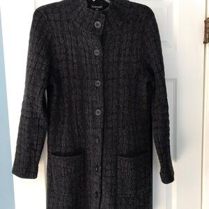 Eileen Fisher Black Short Skirt and Long Jacket
